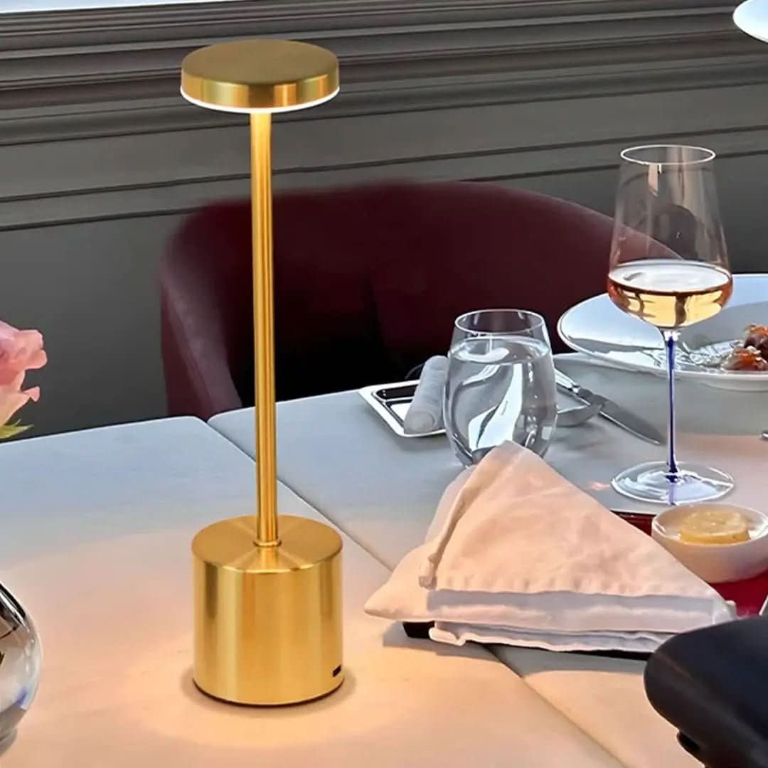 Luminária de Mesa Recarregável Sem fio Decorativa | Morada Serena - Morada Serena