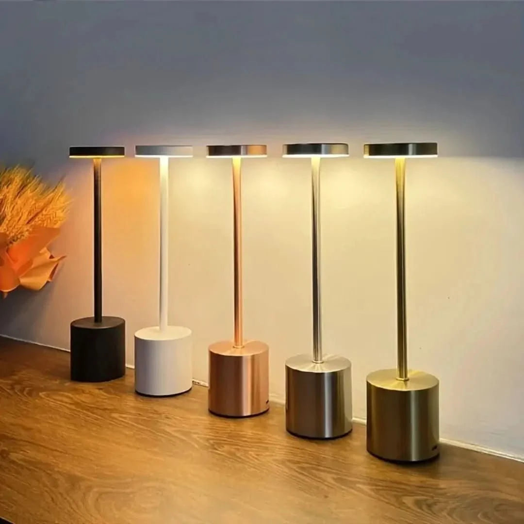 Luminária de Mesa Recarregável Sem fio Decorativa | Morada Serena - Morada Serena