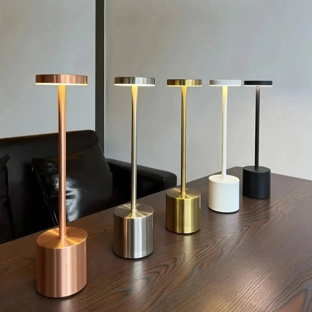 Luminária de Mesa Recarregável Sem fio Decorativa | Morada Serena - Morada Serena