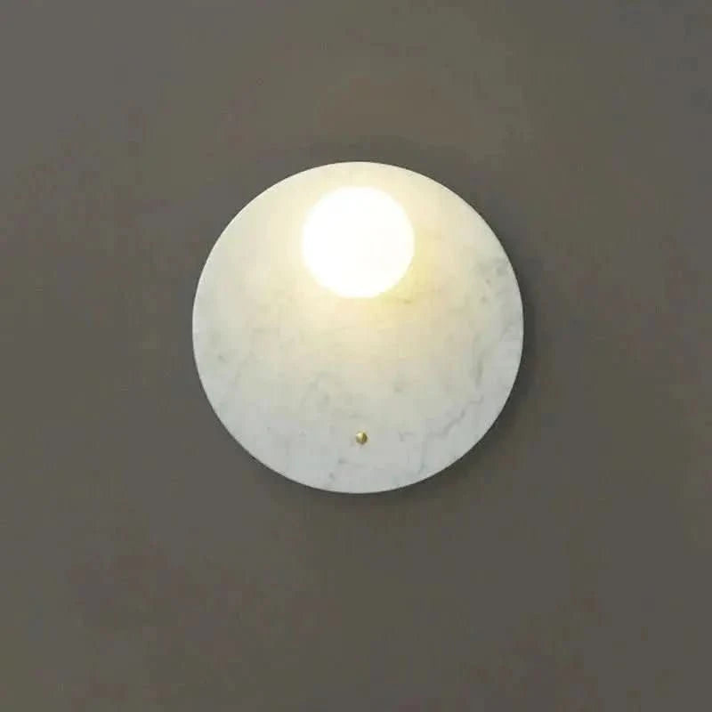 Arandela de Parede Interna Stone – Estilo Contemporâneo em Pedra Natural - Morada Serena