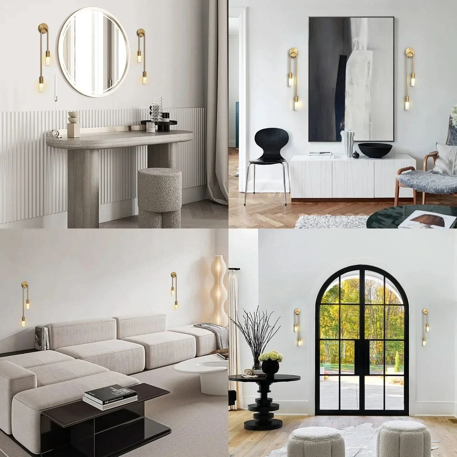 Arandela Parede Verona – Elegância Clássica com Iluminação Aconchegante - Morada Serena