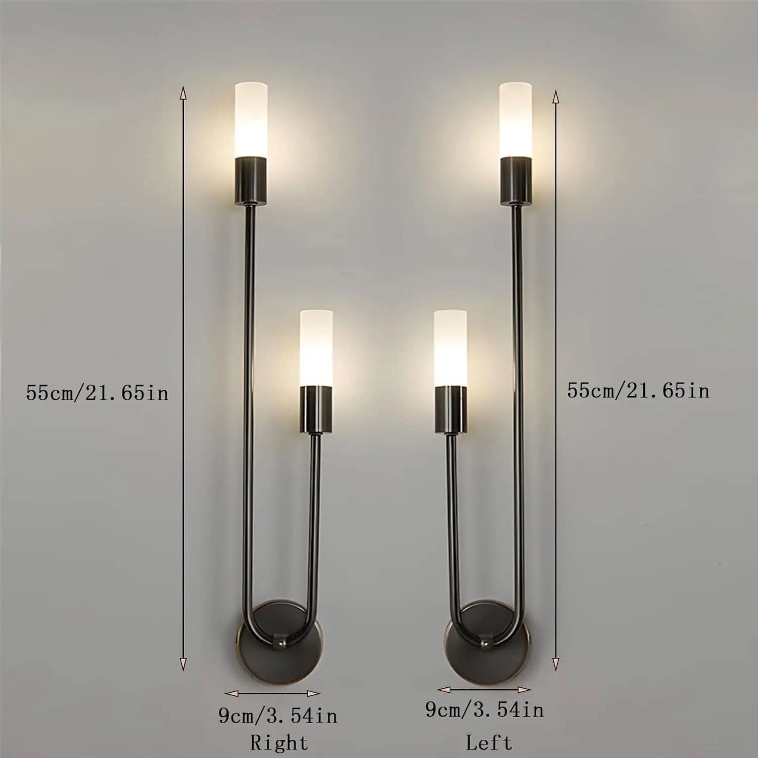 Arandela Parede Verona – Elegância Clássica com Iluminação Aconchegante - Morada Serena