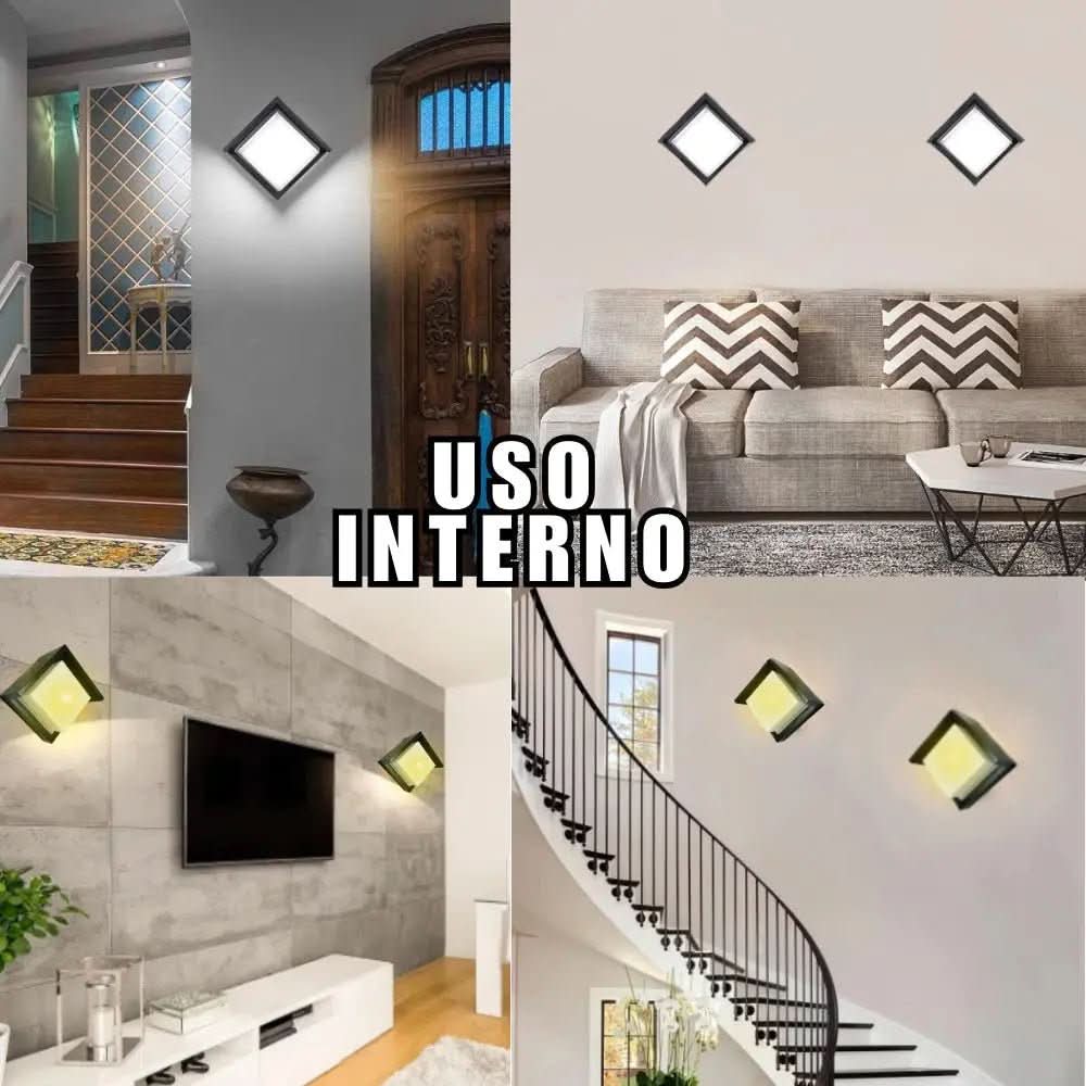 Arandela Externa Jardim – Iluminação Resistente e Elegante para Áreas Externas - Morada Serena