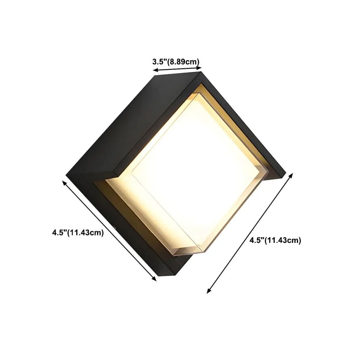 Arandela Externa Jardim – Iluminação Resistente e Elegante para Áreas Externas - Morada Serena