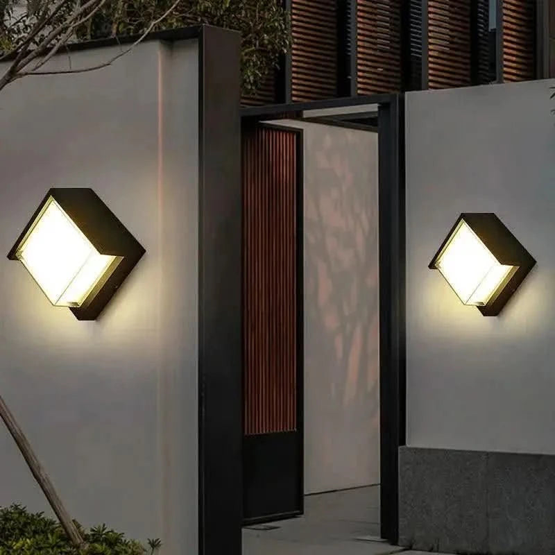 Arandela Externa Jardim – Iluminação Resistente e Elegante para Áreas Externas - Morada Serena