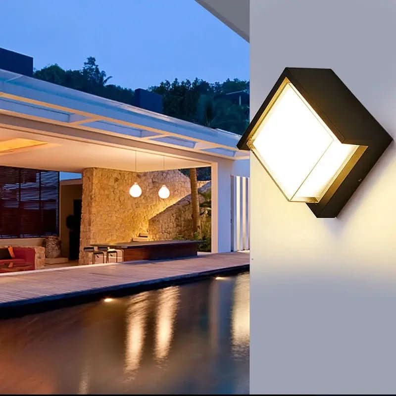 Arandela Externa Jardim – Iluminação Resistente e Elegante para Áreas Externas - Morada Serena