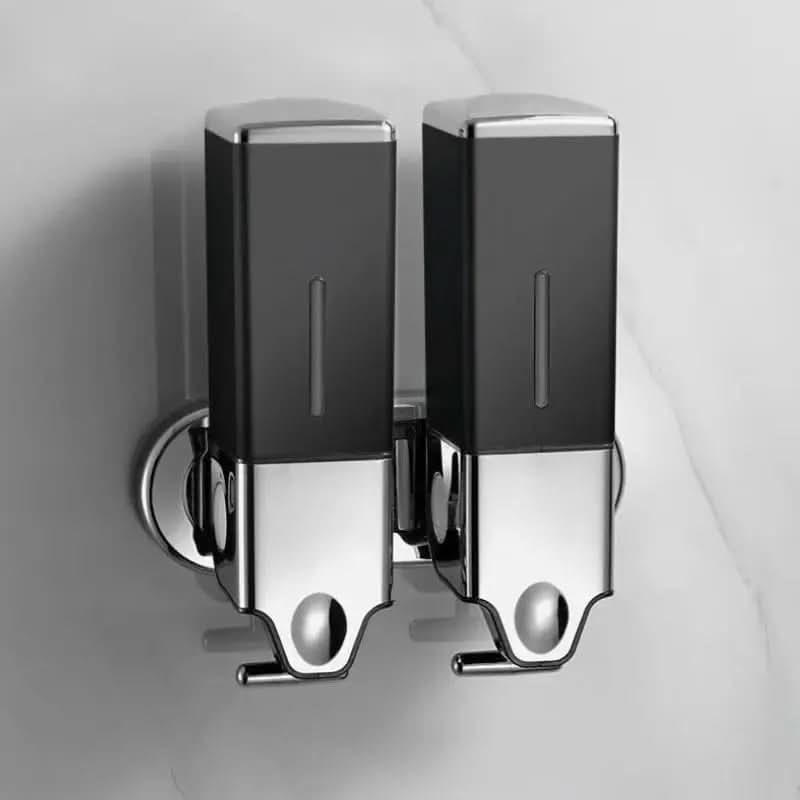 Dispenser de Sabonete Líquido Parede Shampoo Condicionador Quadrado - Morada Serena