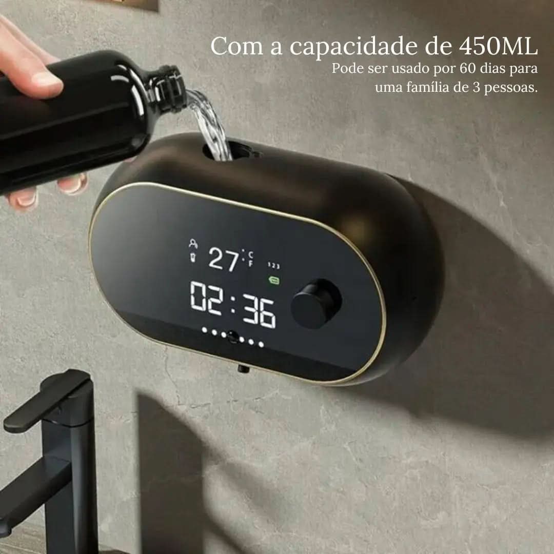 Dispenser Elétrico de Sabão Para Banheiro - Morada Serena