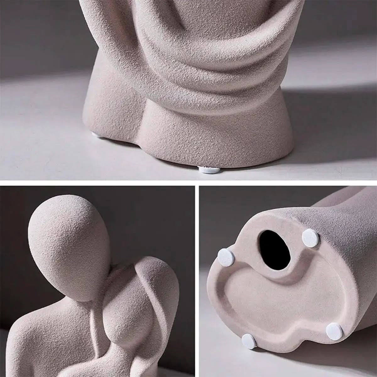 Escultura Decorativa em Resina Amor Entrelaçado - Morada Serena
