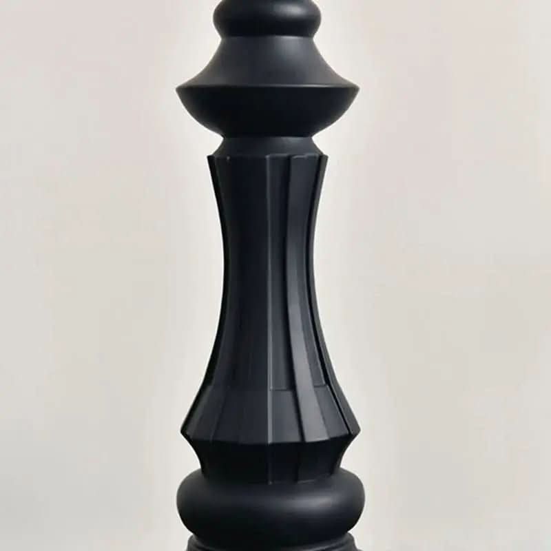Estatueta Decorativa Para Mesa Peças de Xadrez em Resina | Toque Sofisticado e Elegante para Sua Casa - Morada Serena