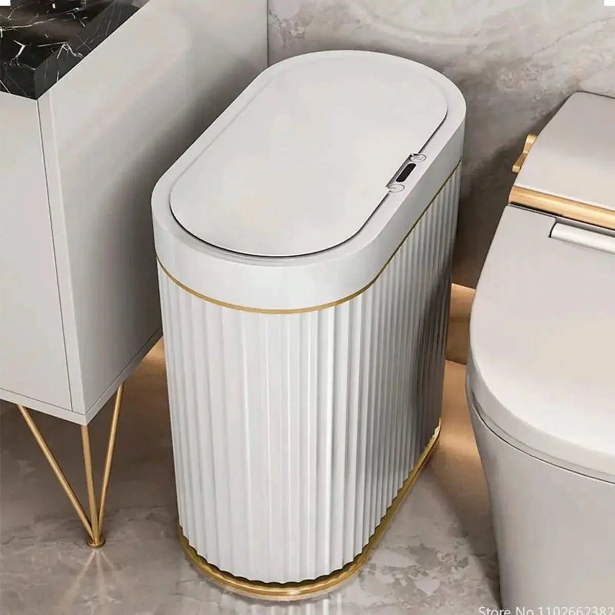 Lixeira Automática Para Banheiro Com Sensor – Higiene e Tecnologia no Seu Banheiro - Morada Serena