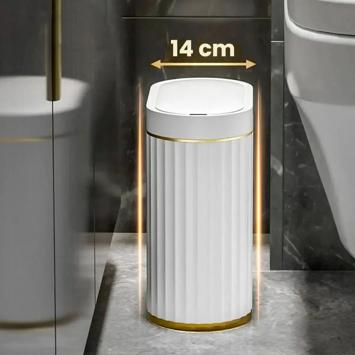 Lixeira Automática Para Banheiro Com Sensor – Higiene e Tecnologia no Seu Banheiro - Morada Serena