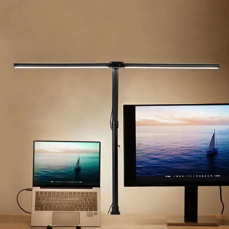 Luminária de Mesa LED Escritório Flexível Alumínio - Morada Serena