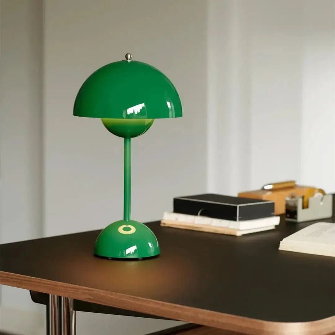 Luminária de Mesa Led Touch Cogumelo - Iluminação Moderna e Prática - Morada Serena