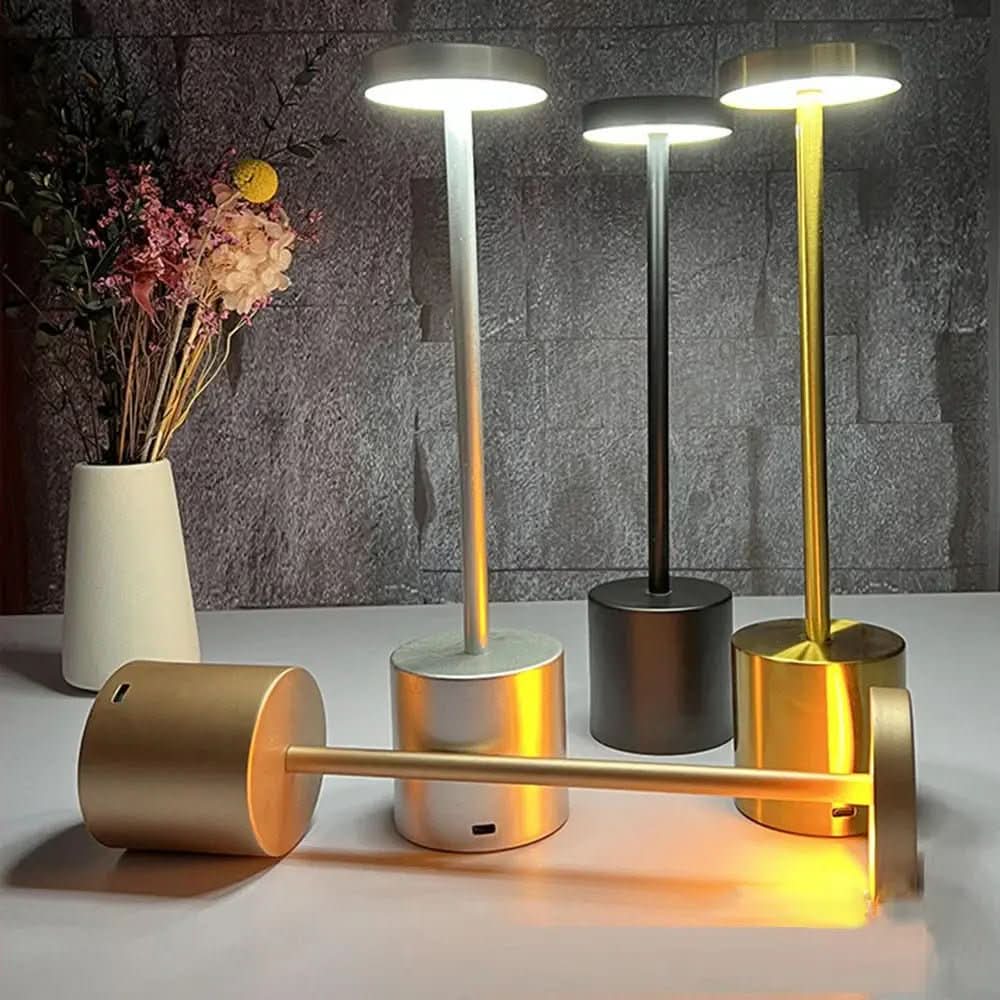 Luminária de Mesa sem Fio – Iluminação Portátil e Moderna | Morada Serena - Morada Serena