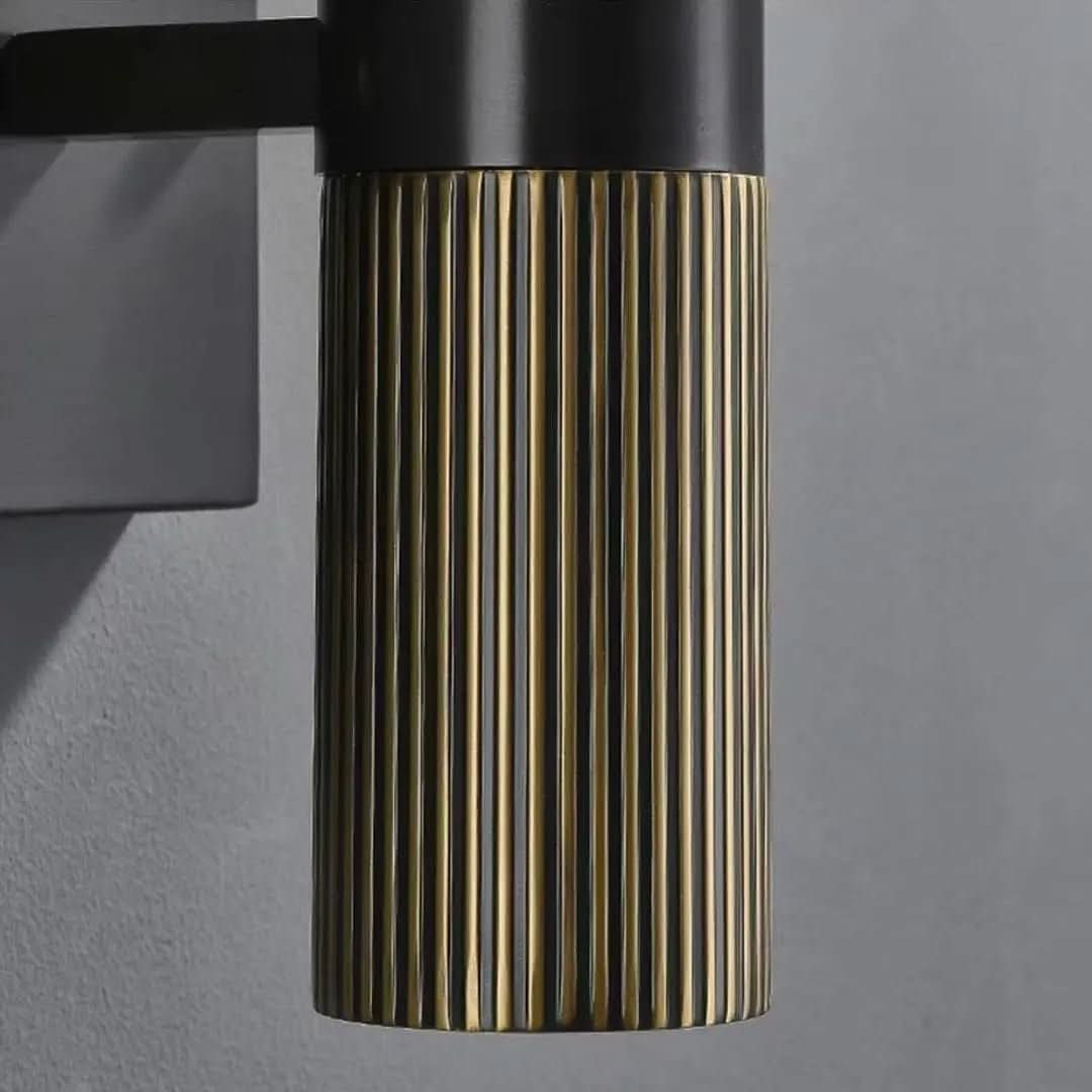 Luminária de Parede em Mármore Natural | Sofisticação e Iluminação de Qualidade para Seu Espaço - Morada Serena