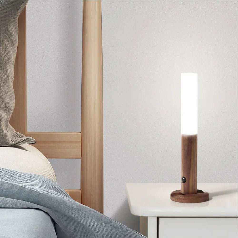 Luminária De Parede Sem Fio Luz Led Recarregável Com Sensor Movimento - Morada Serena