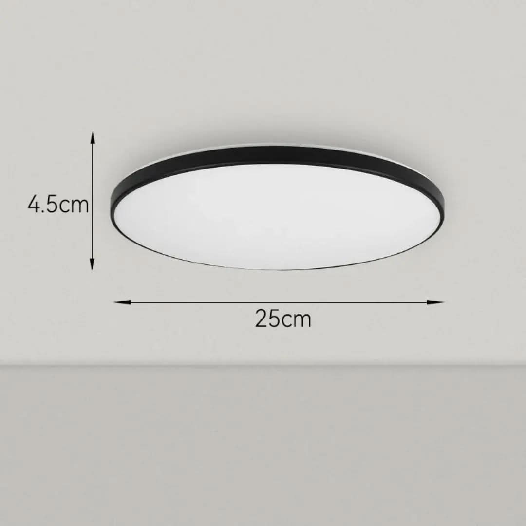 Luminária de Teto Plafon Led Sobrepor Decorativa Moderna Redonda - Morada Serena