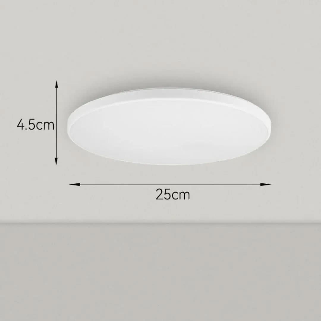 Luminária de Teto Plafon Led Sobrepor Decorativa Moderna Redonda - Morada Serena