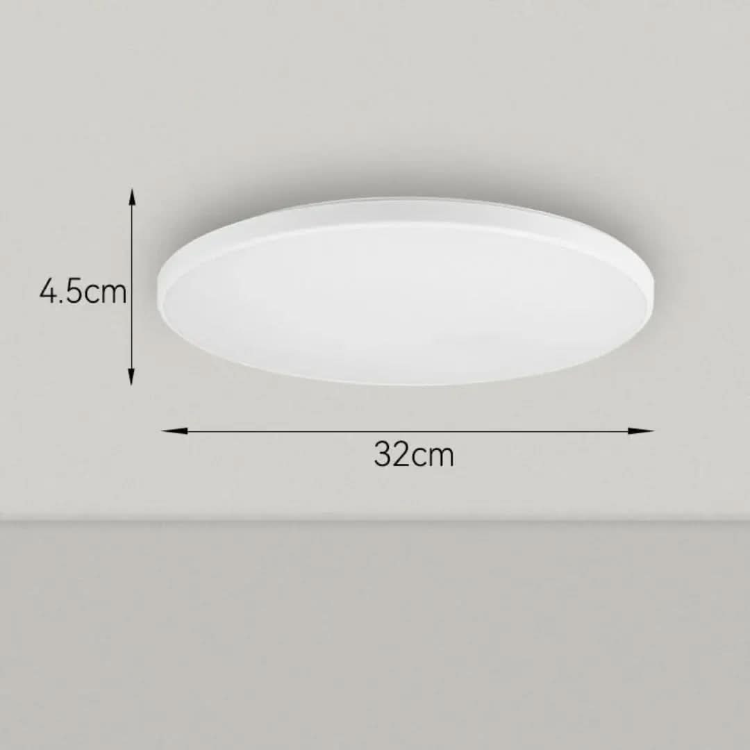 Luminária de Teto Plafon Led Sobrepor Decorativa Moderna Redonda - Morada Serena