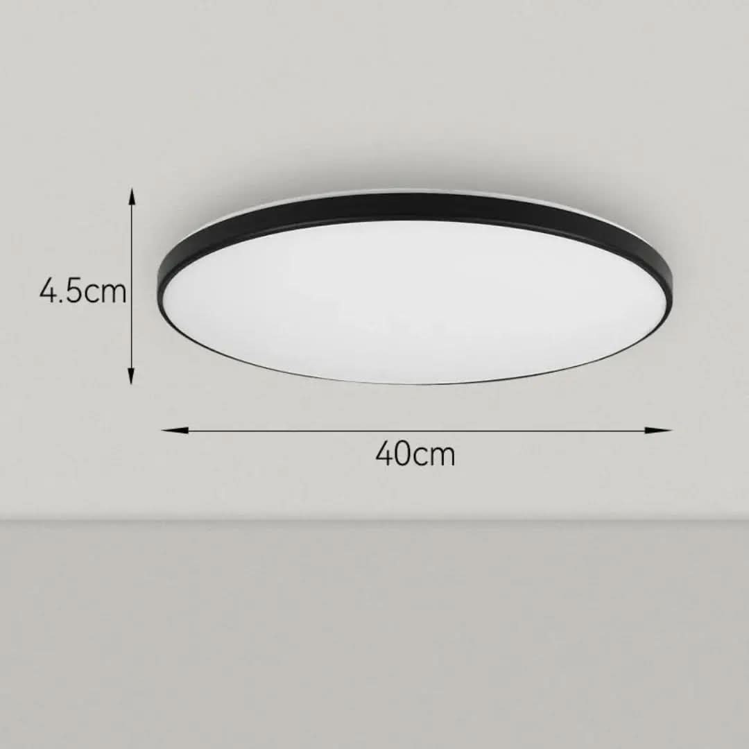 Luminária de Teto Plafon Led Sobrepor Decorativa Moderna Redonda - Morada Serena