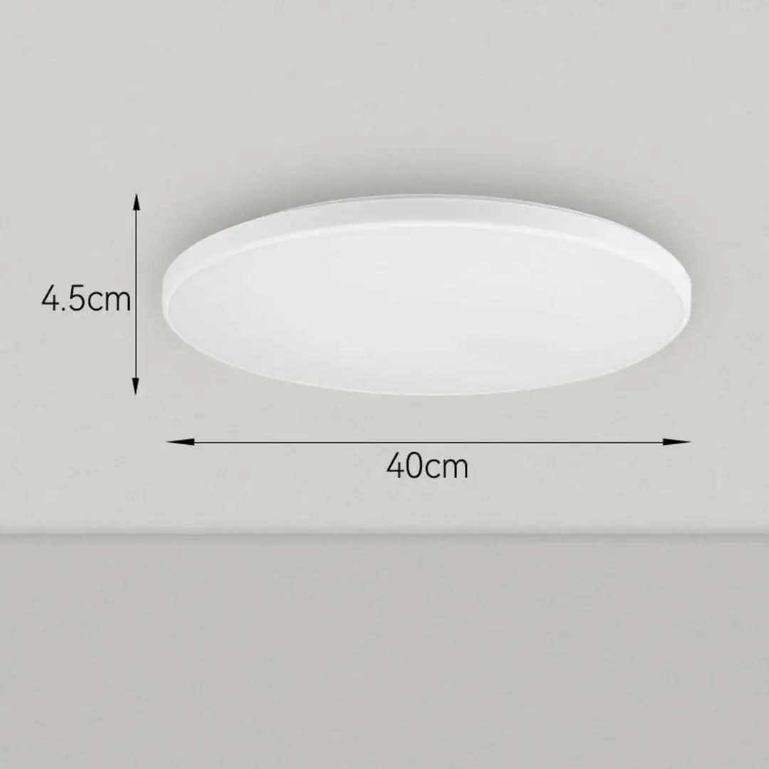 Luminária de Teto Plafon Led Sobrepor Decorativa Moderna Redonda - Morada Serena