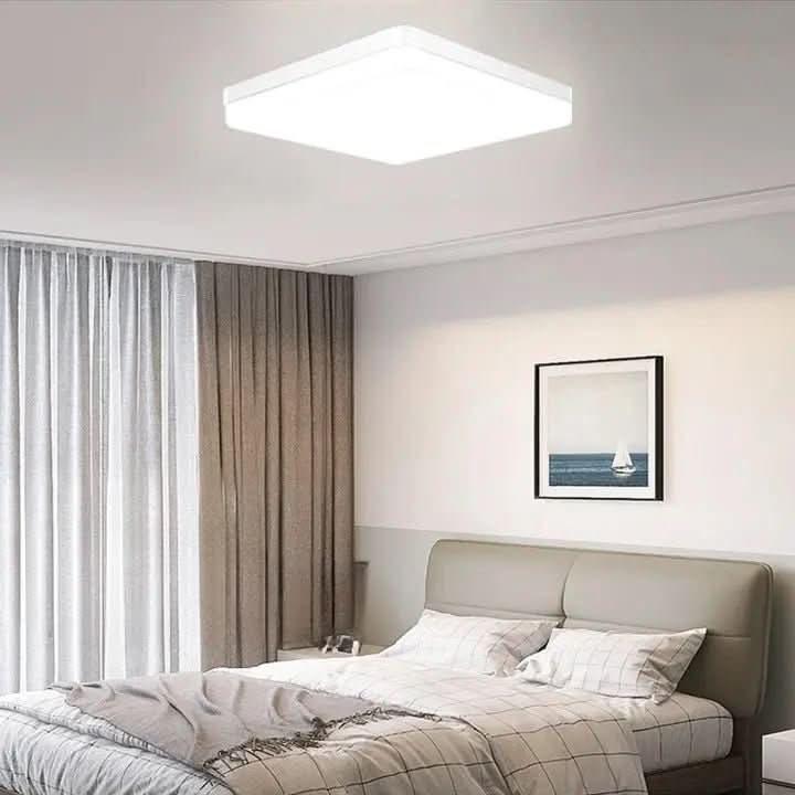 Luminária De Teto Plafon Quadrado LED Bivolt - Morada Serena