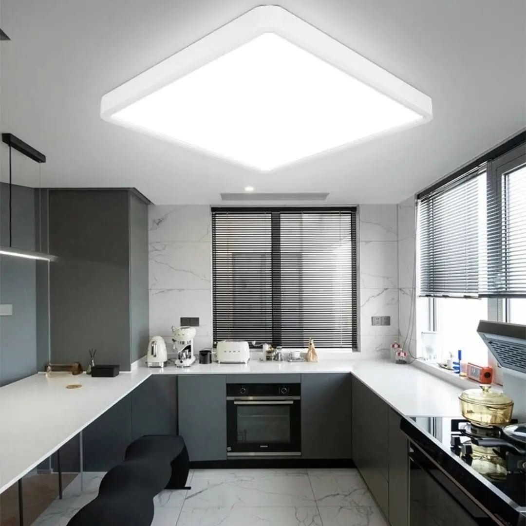 Luminária De Teto Plafon Quadrado LED Bivolt - Morada Serena