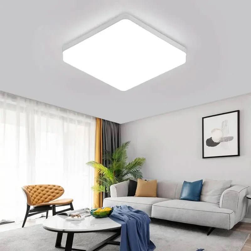 Luminária De Teto Plafon Quadrado LED Bivolt - Morada Serena