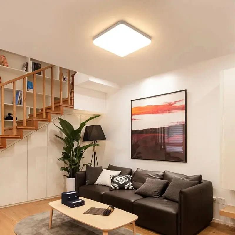 Luminária De Teto Plafon Quadrado LED Bivolt - Morada Serena