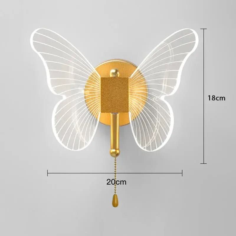 Luminária Pendente Borboleta Crystal Light - Morada Serena