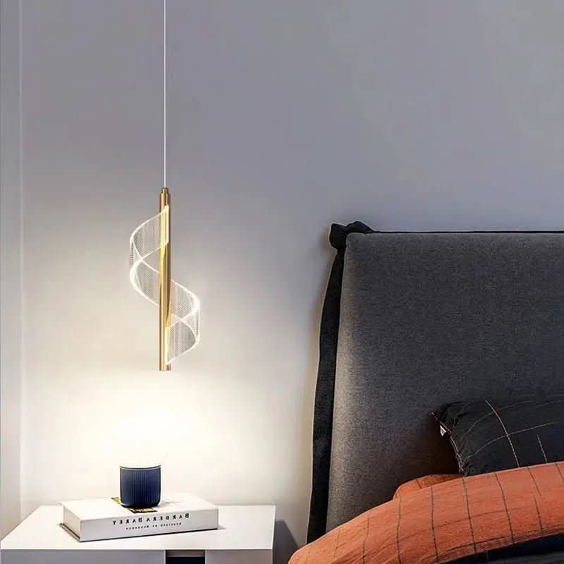 Luminária Pendente iluminação interior Led Nórdico - Design Moderno e Eficiente - Morada Serena