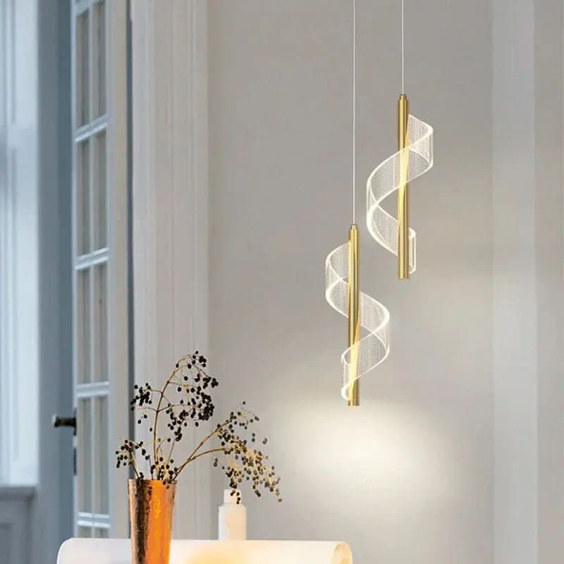 Luminária Pendente iluminação interior Led Nórdico - Design Moderno e Eficiente - Morada Serena