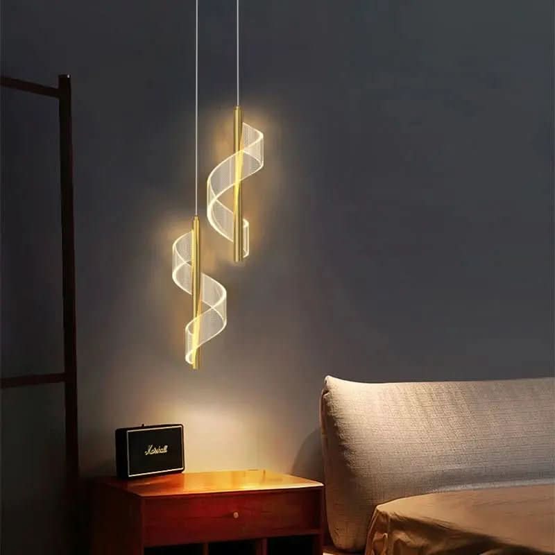 Luminária Pendente iluminação interior Led Nórdico - Design Moderno e Eficiente - Morada Serena
