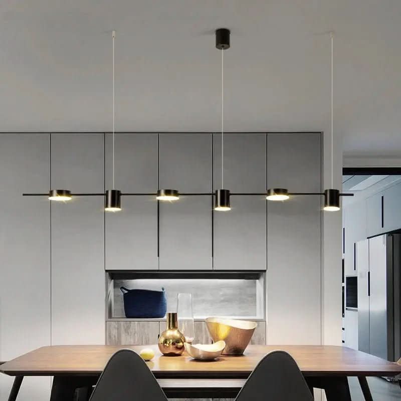 Lustre Moderno Montreal para Sala de Jantar - Elegância e Estilo para Seu Ambiente - Morada Serena