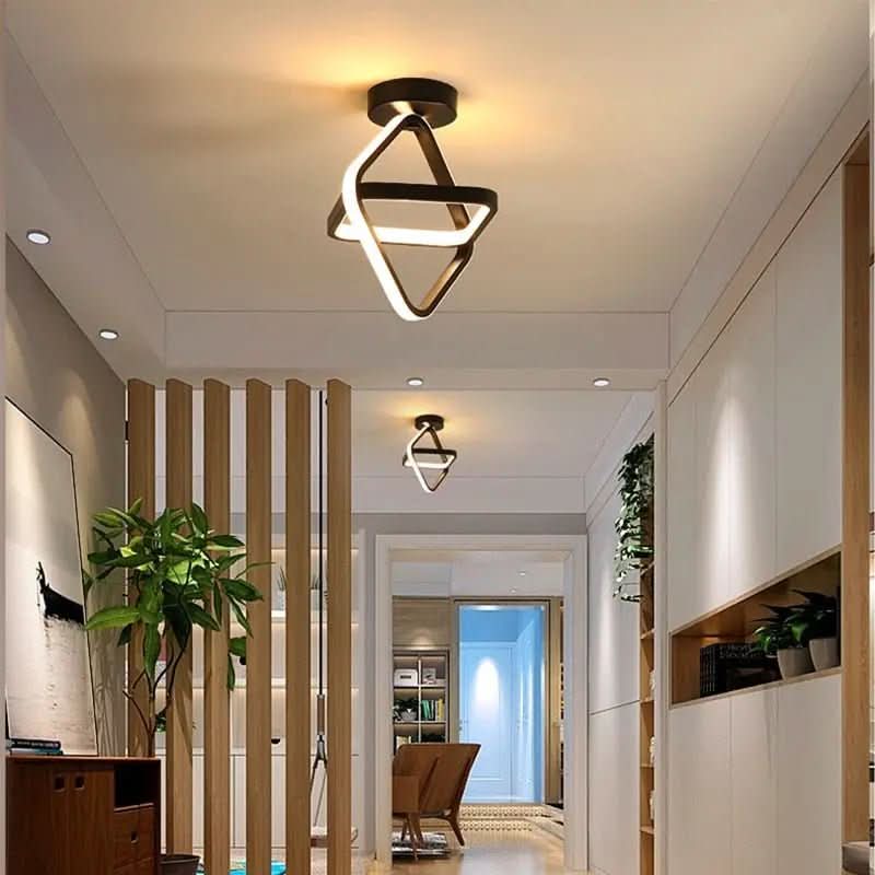 Lustre Para Sala Moderno em LED – Iluminação Sofisticada e Contemporânea - Morada Serena