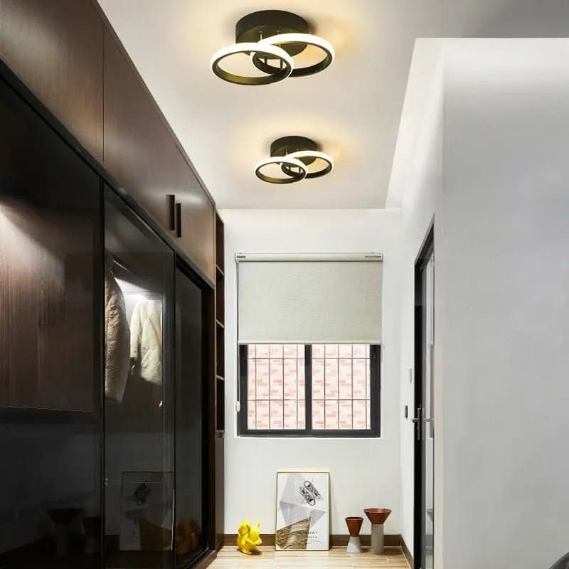 Lustre Para Sala Moderno em LED – Iluminação Sofisticada e Contemporânea - Morada Serena