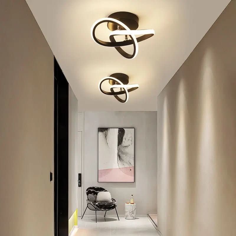 Lustre Para Sala Moderno em LED – Iluminação Sofisticada e Contemporânea - Morada Serena