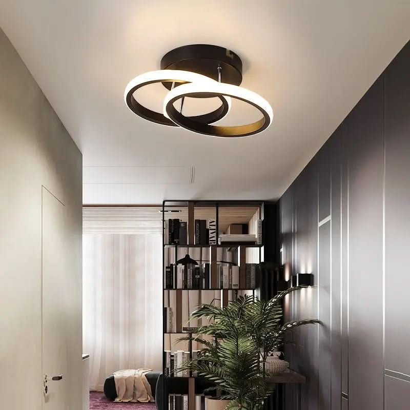 Lustre Para Sala Moderno em LED – Iluminação Sofisticada e Contemporânea - Morada Serena