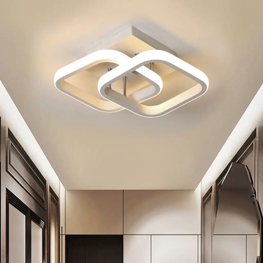 Lustre Para Sala Moderno em LED – Iluminação Sofisticada e Contemporânea - Morada Serena