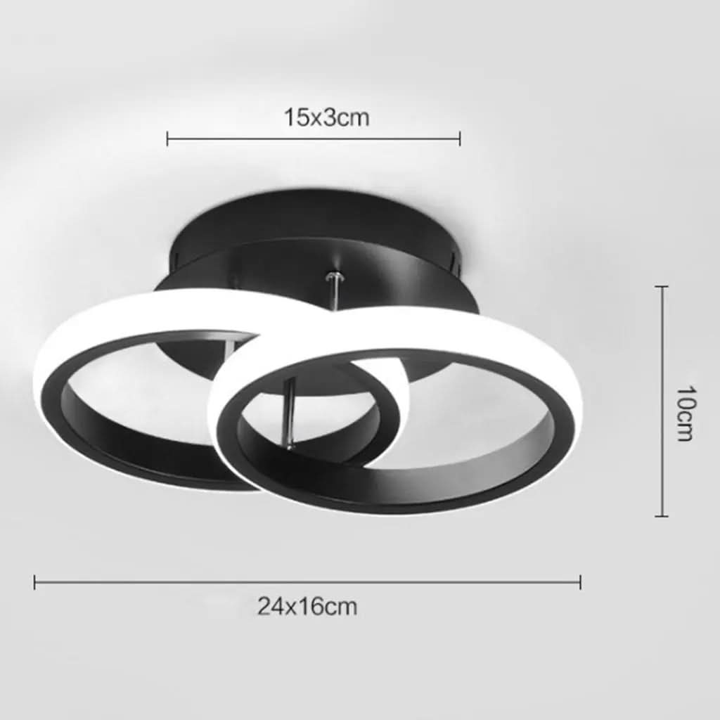 Lustre Para Sala Moderno em LED – Iluminação Sofisticada e Contemporânea - Morada Serena