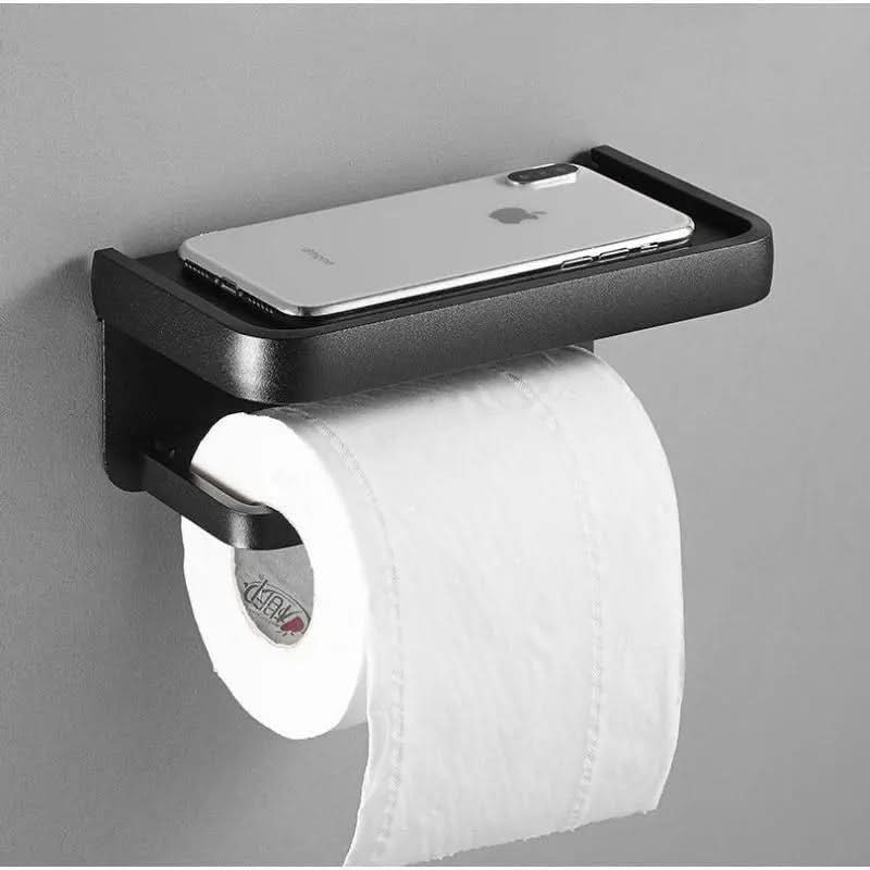 Porta Papel Higiênico Moderno Genova - Design Elegante para Banheiros - Morada Serena