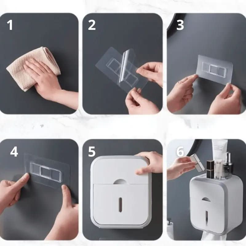 Porta Papel Higiênico Multifuncional – Organização e Praticidade | Morada Serena - Morada Serena