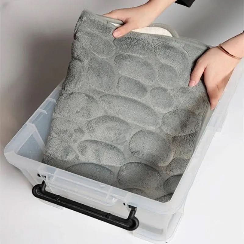 Tapete Para Banheiro Antiderrapante Absorvente e Macio 60x40cm – Segurança e Conforto - Morada Serena