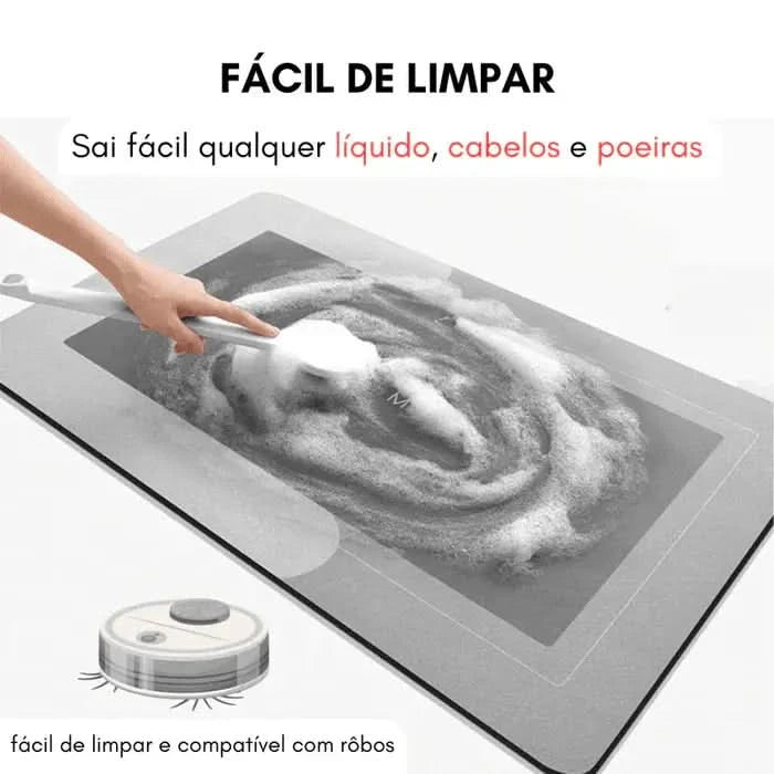 Tapete Para Cozinha Antiderrapante Absorvente - Morada Serena