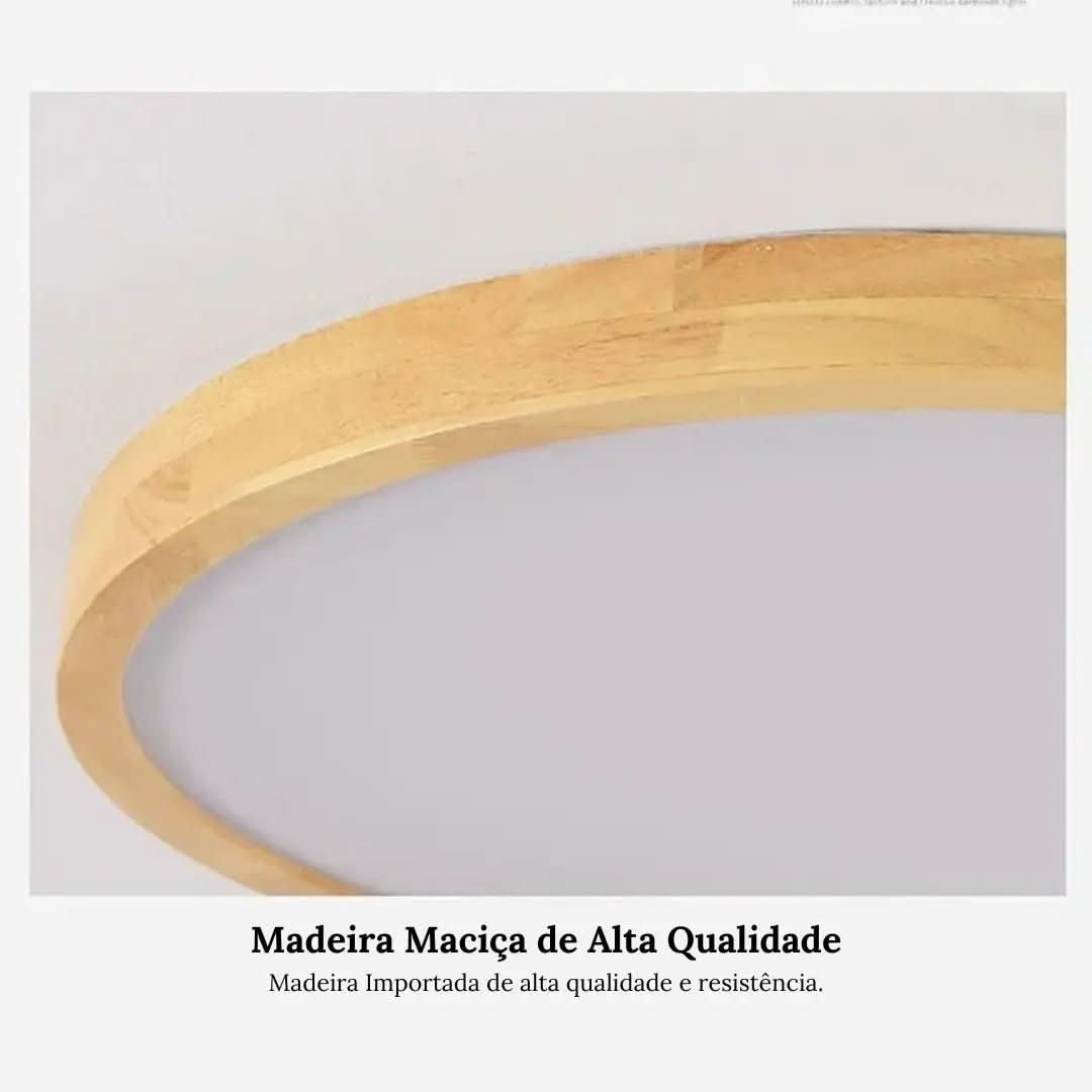 Luminária Led Redondo Moderno Plafon de Teto - Ilumine Seu Ambiente com Elegância - Morada Serena