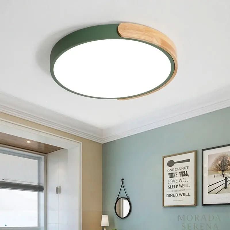Plafon Led Sobrepor Luminária de Teto Moderna - Iluminação Elegante e Eficiente - Morada Serena