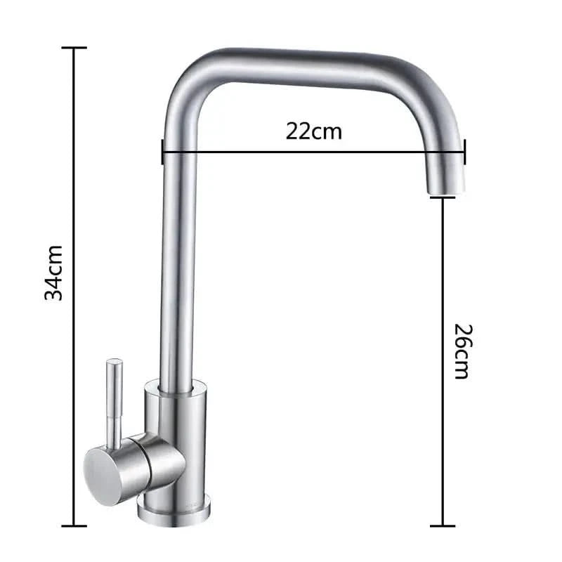 Torneira Monocomando Para Cozinha com Design Moderno e Alta Durabilidade - Morada Serena