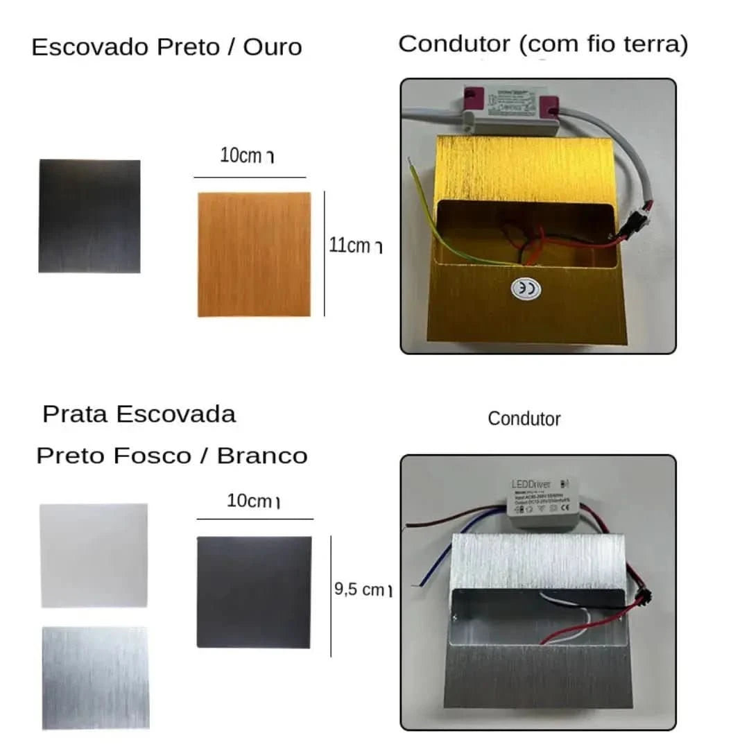 Arandela Externa Royal à Prova D’água – Iluminação Elegante para Áreas Externas - Morada Serena