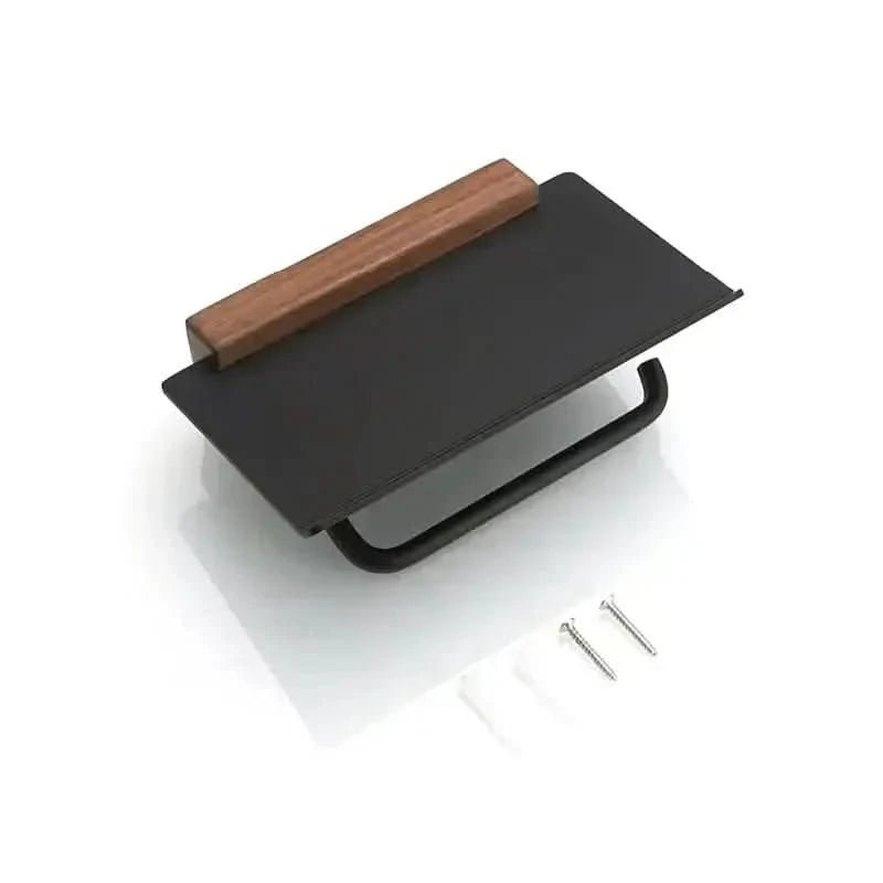 Suporte para Papel Higiênico Modelo Genova - Praticidade e Estilo para Seu Banheiro - Morada Serena